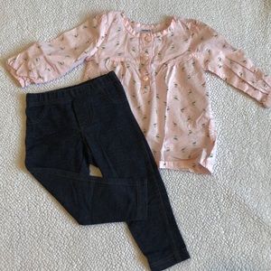 Carter’s baby girl outfit